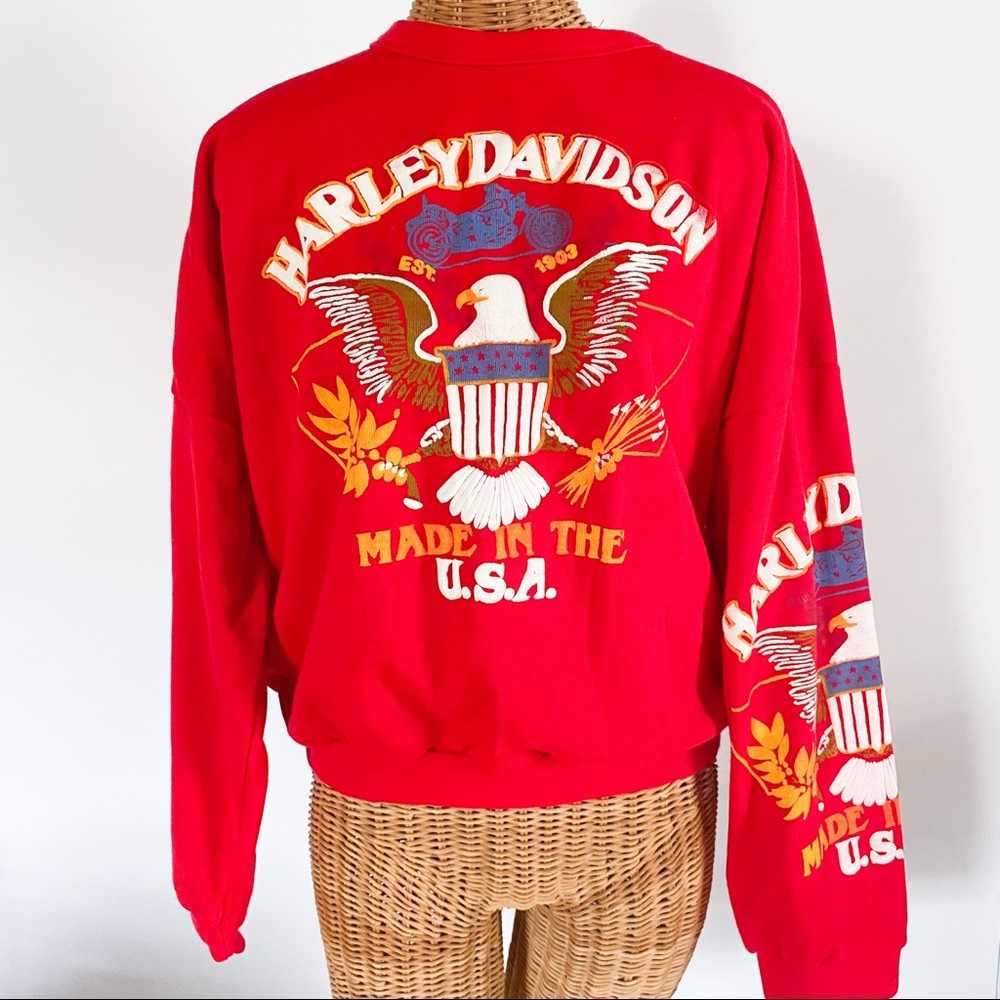 Vintage Harley Davidson Sweatshirt
